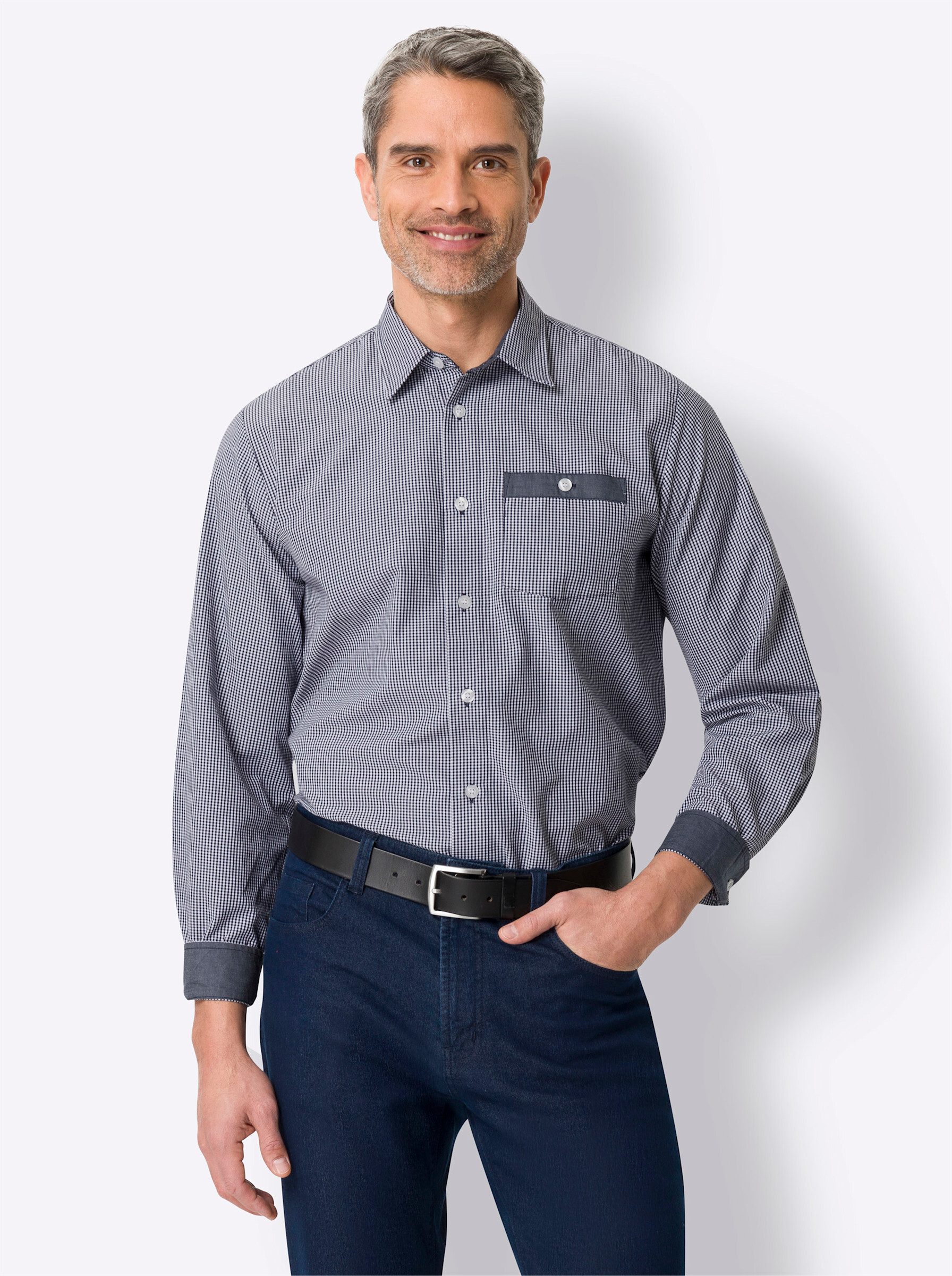 Sieh an! Funktionshemd Karohemd