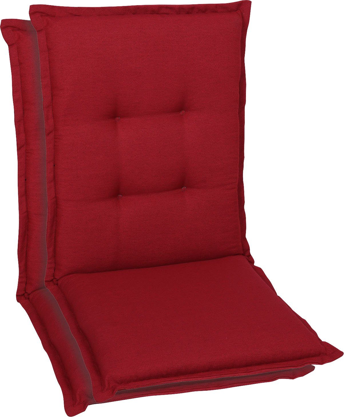 GO-DE Sitzauflage, (Set, 2 Auflagen), für Mittellehner