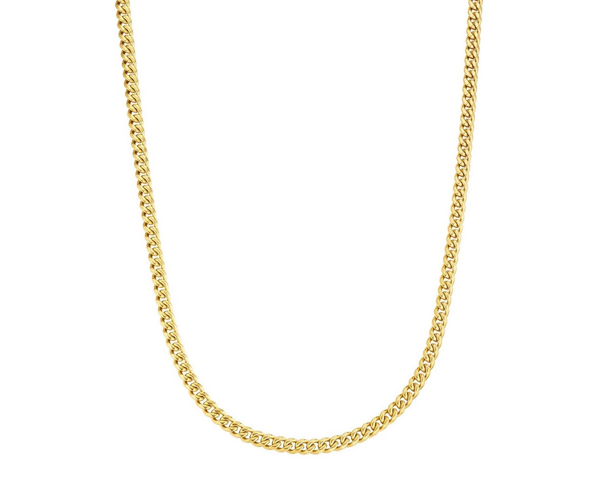 True Rebels Edelstahlkette gelbgold
