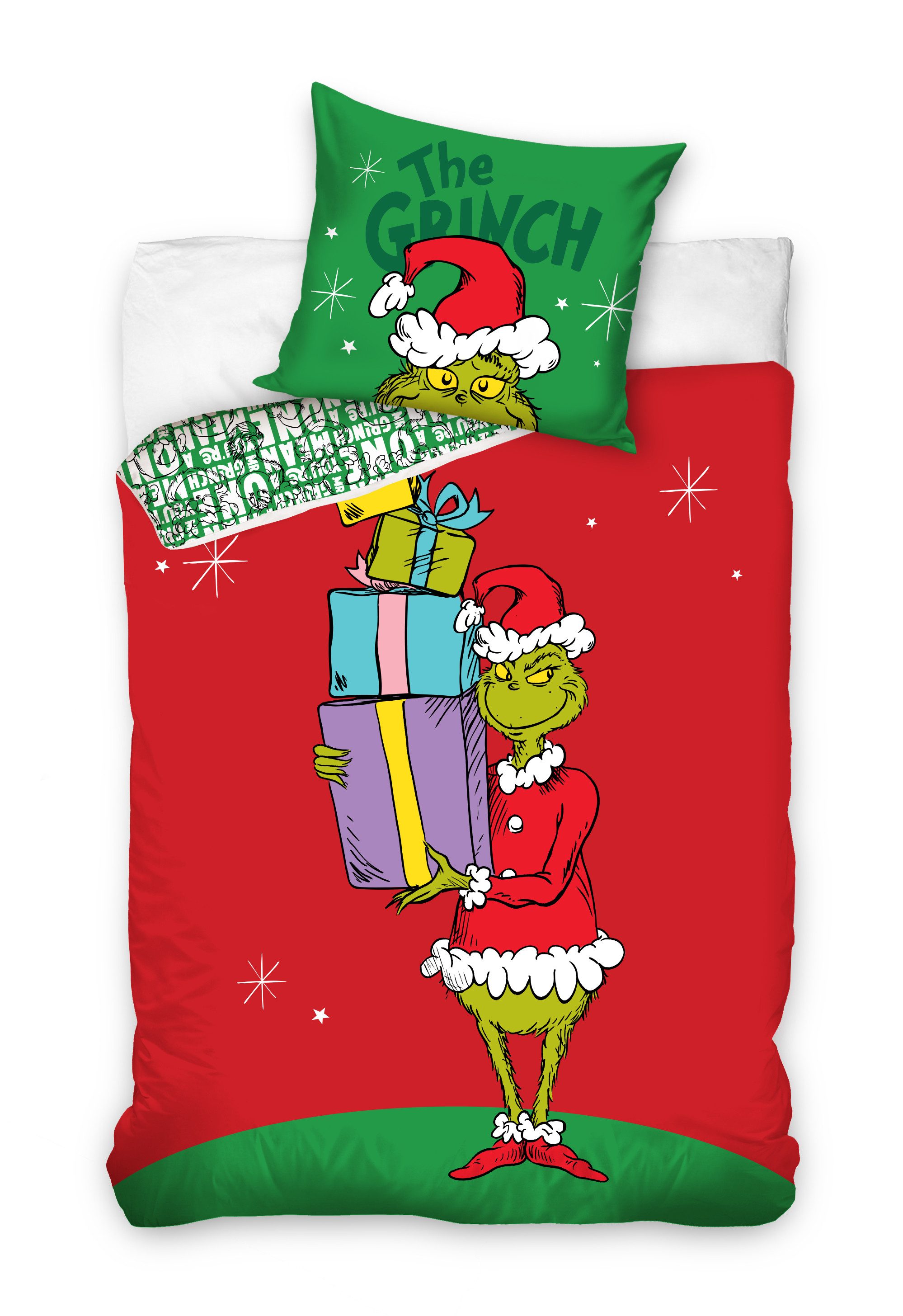 The Grinch Bettwäsche The Grinch Bettwäsche 160 x 200 cm