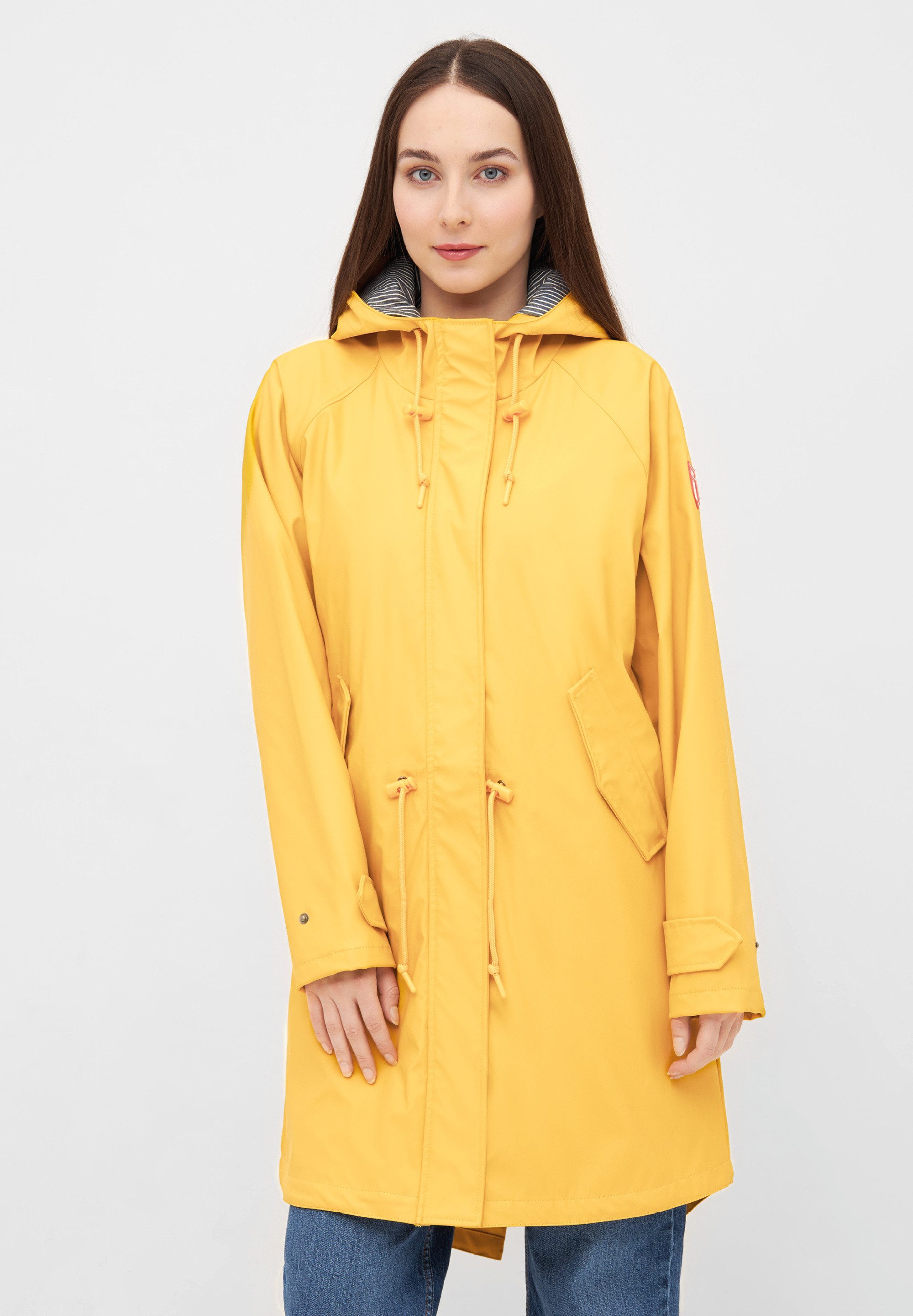 Derbe Regenmantel Traveby_fisher wasserabweisend, winddicht, Kapuze günstig online kaufen