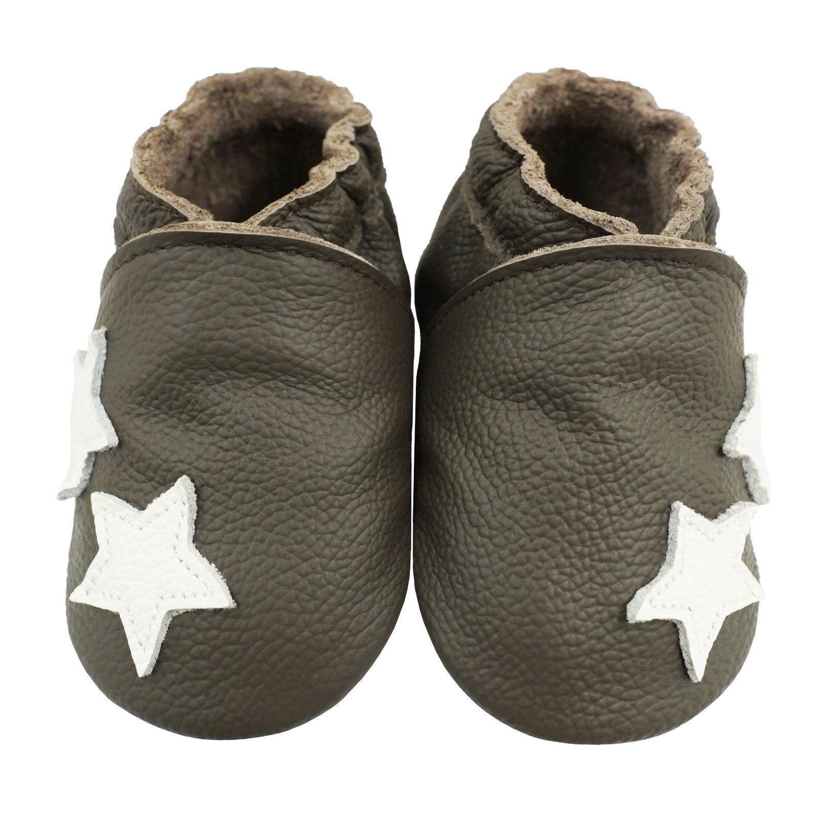 Bemesu Bemesu Baby Leder Krabbelschuhe Lauflernschuhe weich