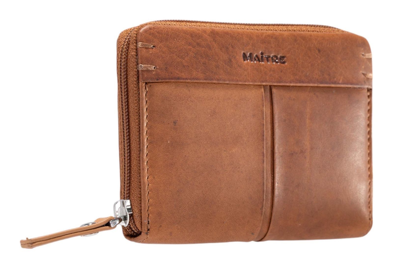 Maître Geldbörse Dalin Purse, aus echtem Rindsleder mit RFID-Blocker Schutz