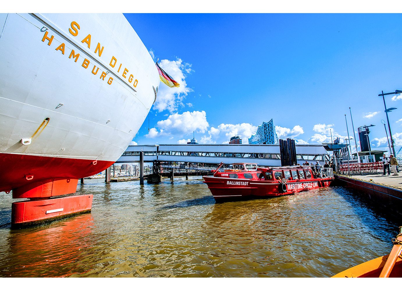 Jochen Schweizer Erlebnisgutschein Hamburg Hafenrundfahrt mit Cap San Diego, Wie Seemänner die Stadt erkunden – Hafentour Hamburg