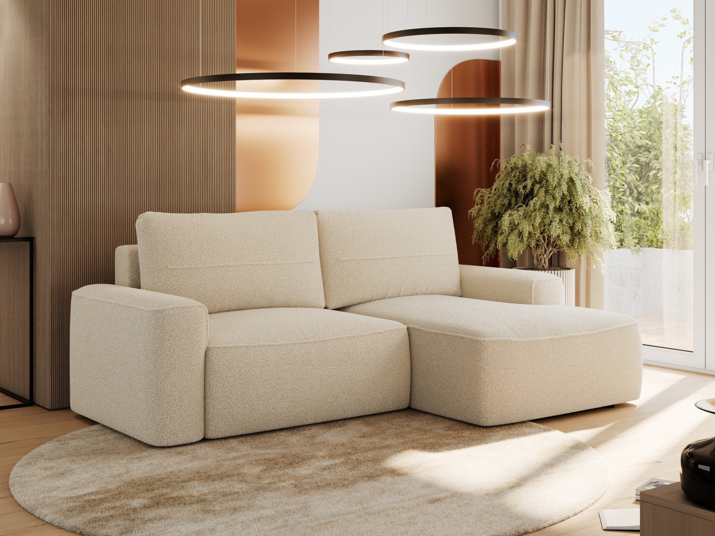 MKS MÖBEL Ecksofa BELLUNO, L-förmige Ecke, günstig online kaufen