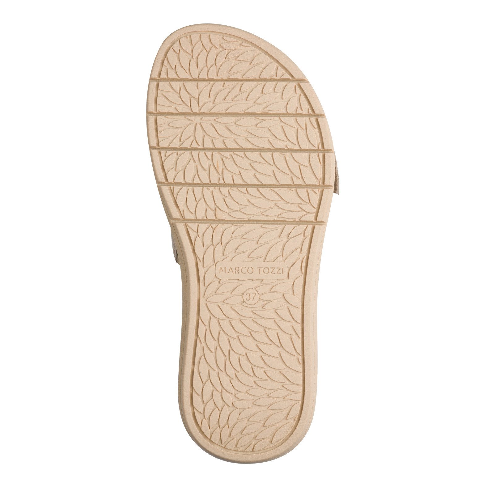 MARCO TOZZI Pantolette Keilabsatz, Schlupfschuh mit seitlichem Stretcheinsatz