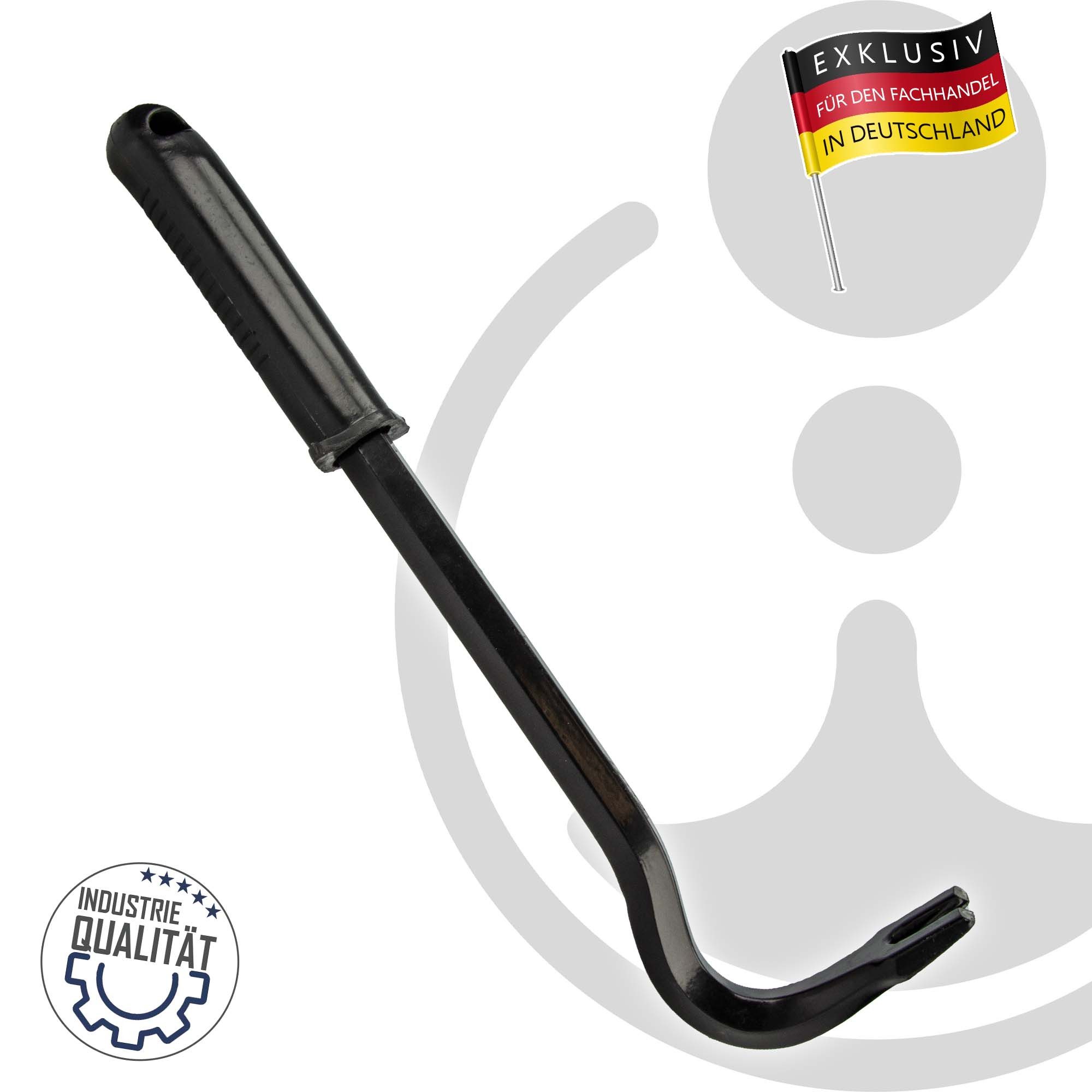 E.H.G Lucas Zugeisen Brecheisen Brechstange Nageleisen 300 mm, gehärtet, mit Griff