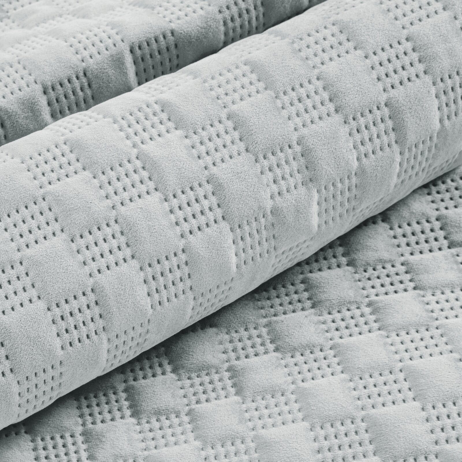 Eurofirany Bettüberwurf SOFIA, Elegante Tagesdecke Velvet günstig online kaufen