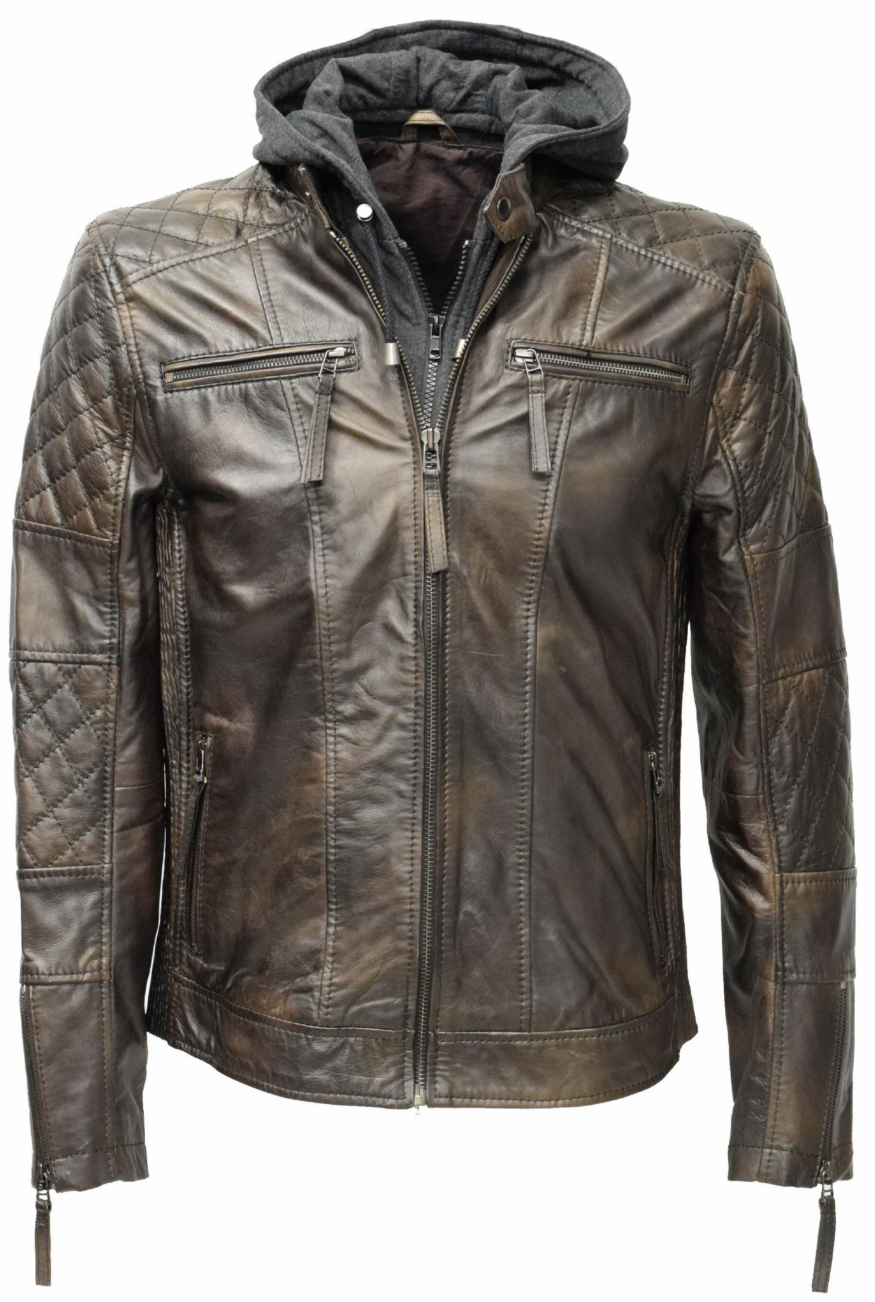 Zimmert Leather Lederjacke Alex II gesteppt, günstig online kaufen