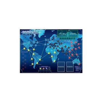 Asmodee Spiel, Familienspiel 691100 - Pandemic - Grundspiel, Brettspiel, 2-4 Spieler,..., Strategiespiel