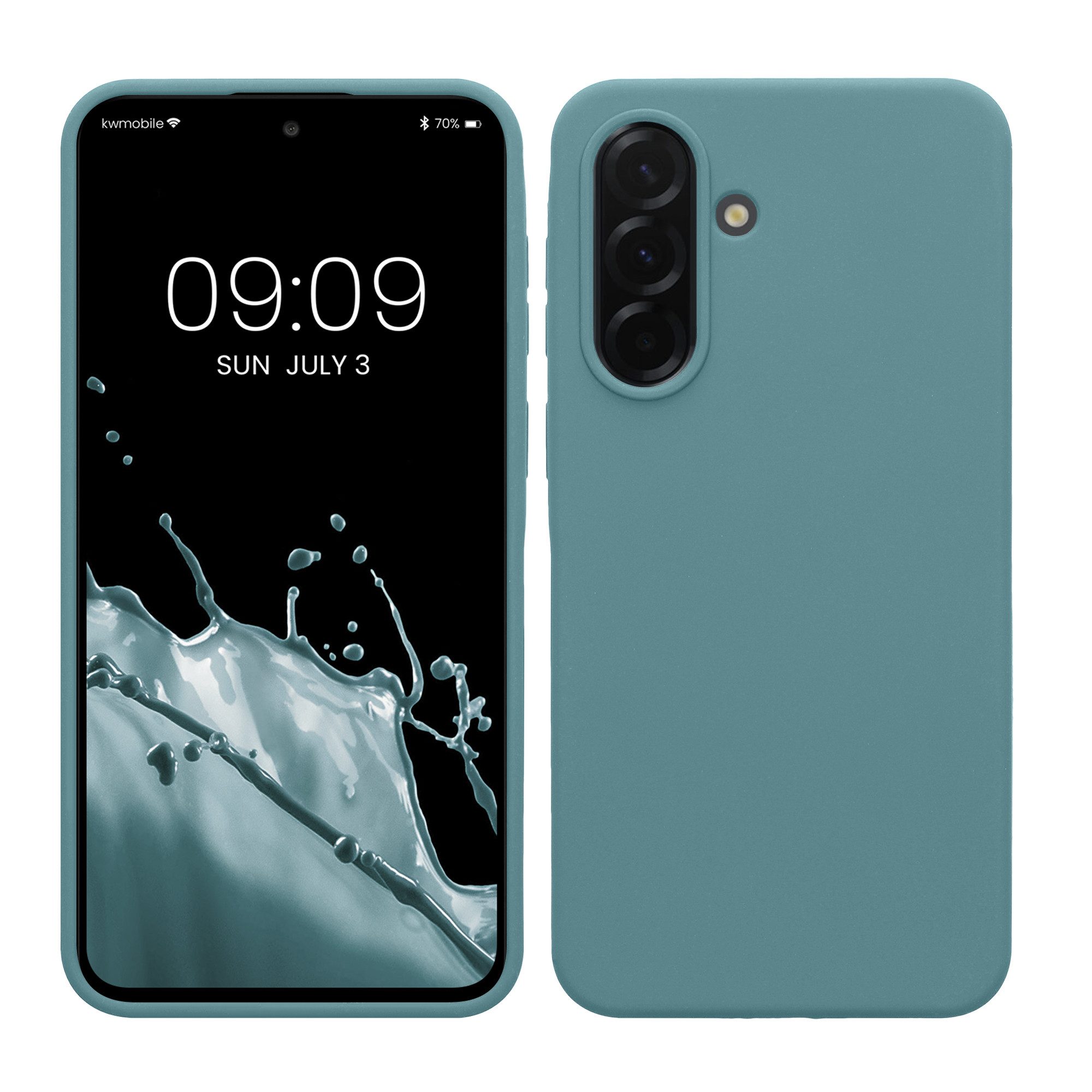 kwmobile Smartphone-Hülle Handyhülle für Samsung Galaxy A37 5G Hülle, Weiches Handy Silikon Case - Schutzhülle Cover