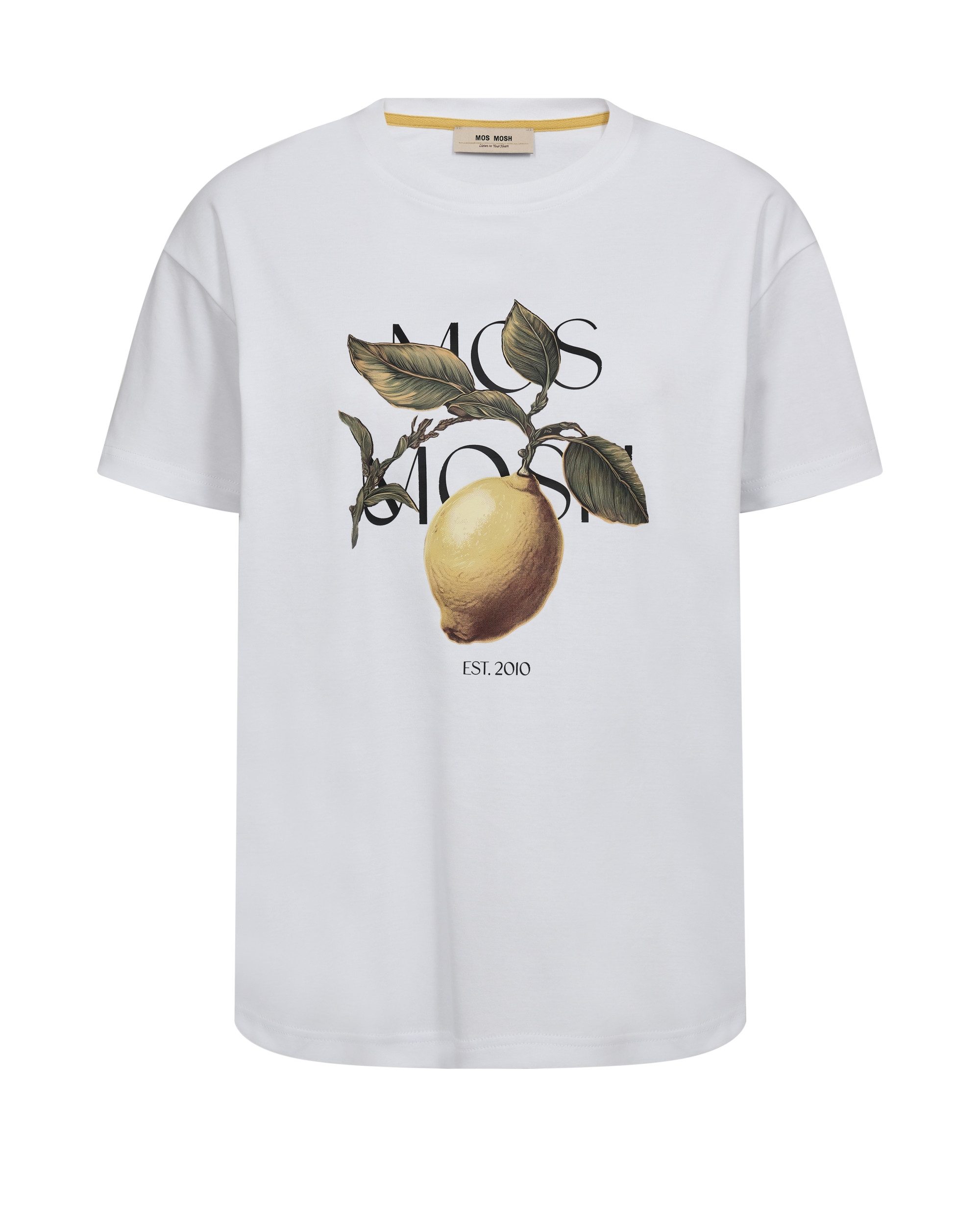 Mos Mosh T-Shirt MMFruit O-SS Tee White