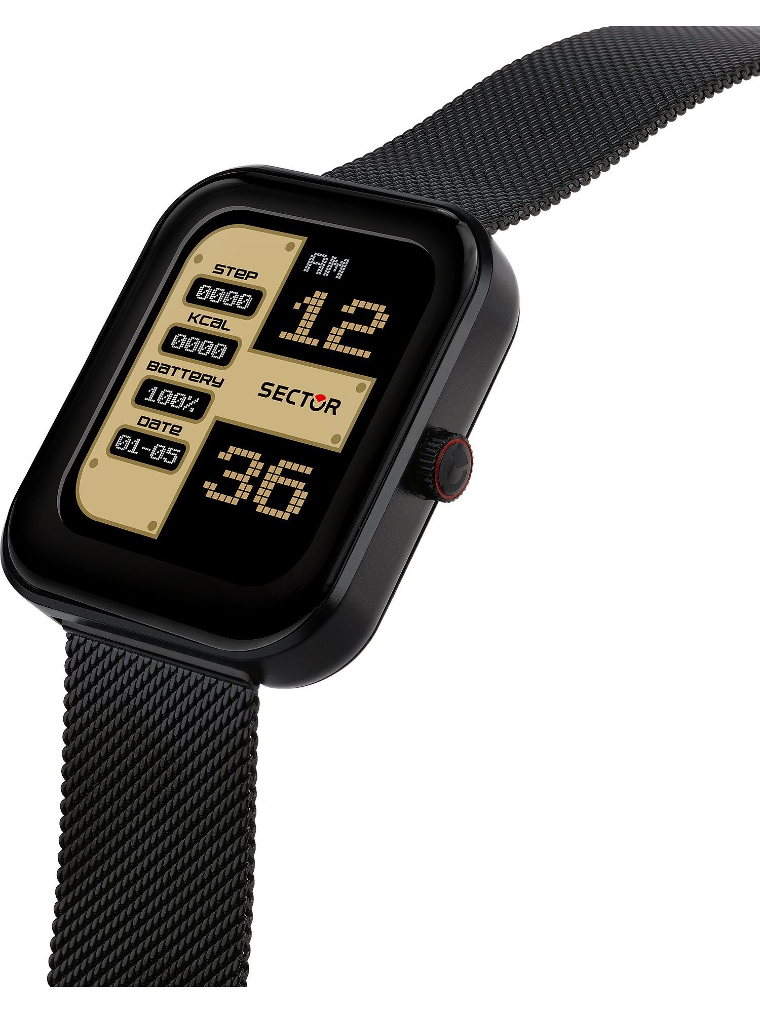 Sector Digitaluhr Sector Unisex-Smartwatch Digital Akku