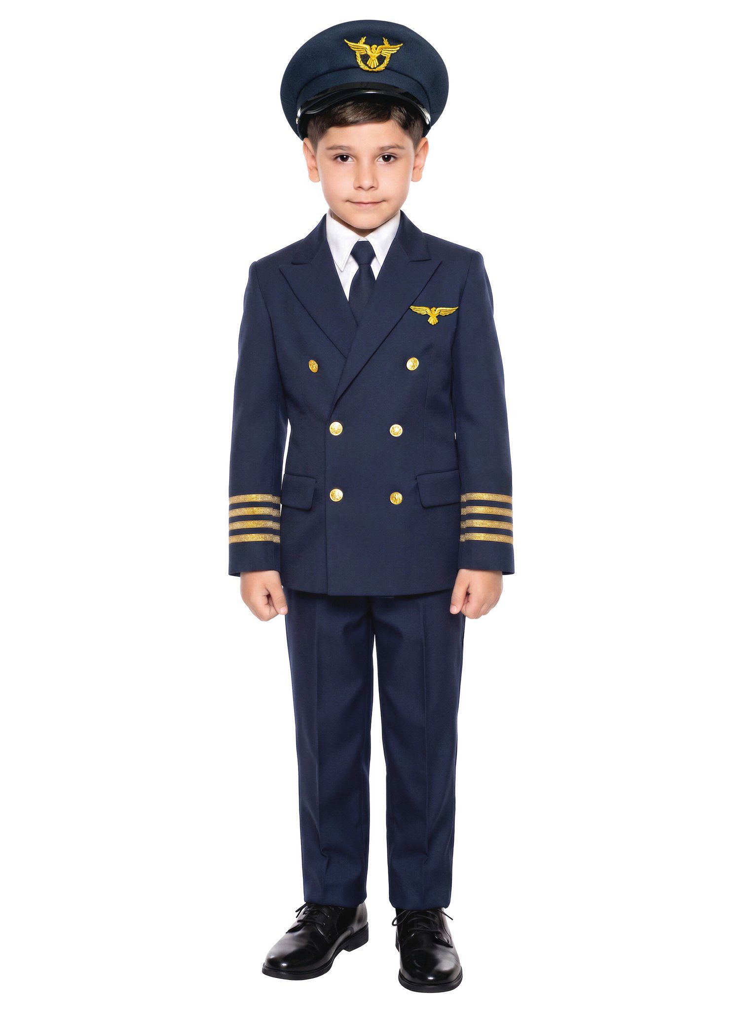 Kostüm Pilot Kostüm - Karneval Faschingskostüm Kinder