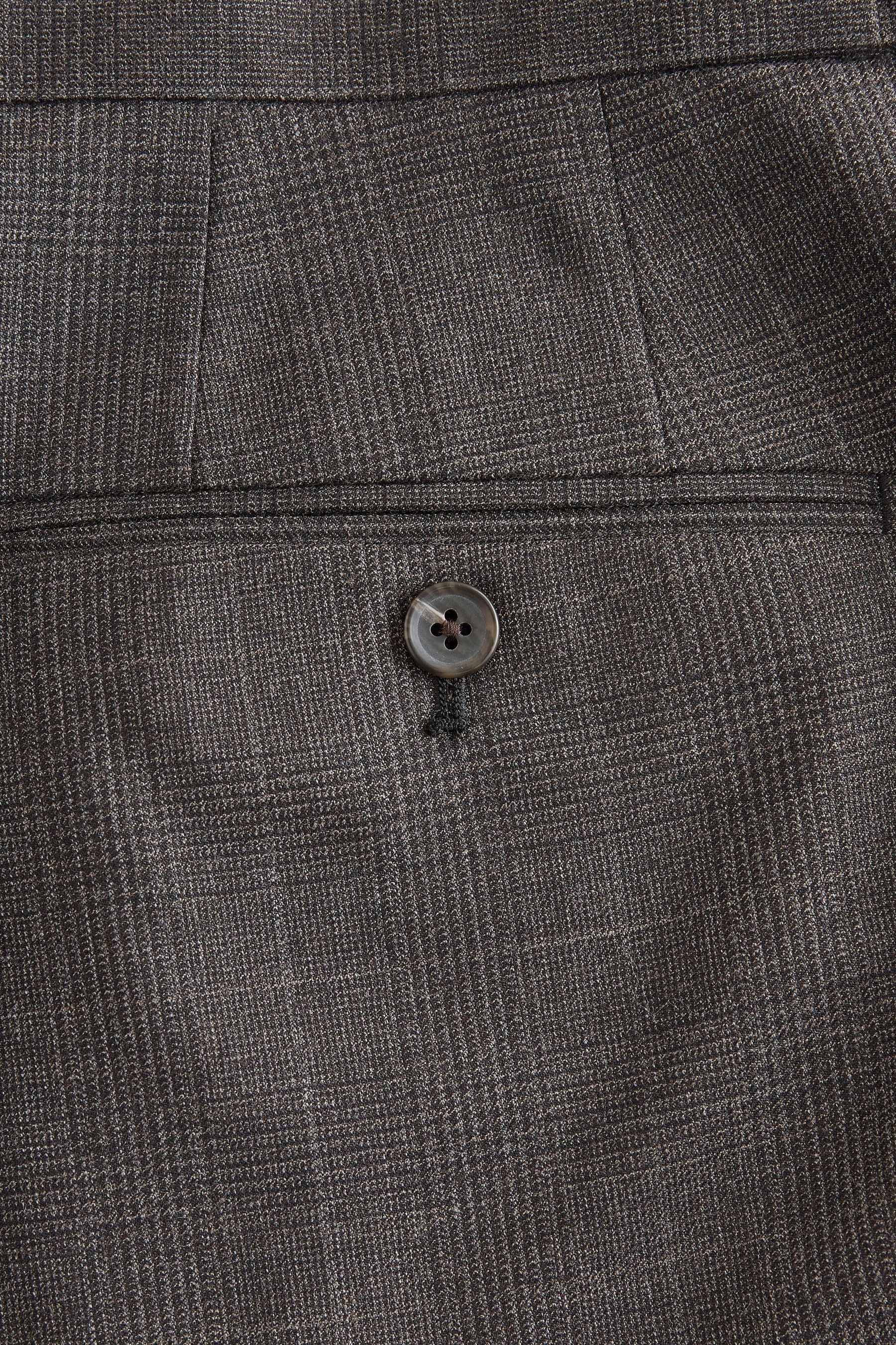 Next Stoffhose Signature Elegante Karohose mit Wollanteil (1-tlg)
