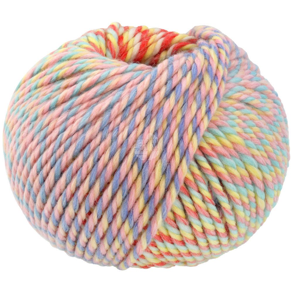 LANA GROSSA Merino Twister dicke Wolle mit Farbverlauf Häkelwolle, 80 m