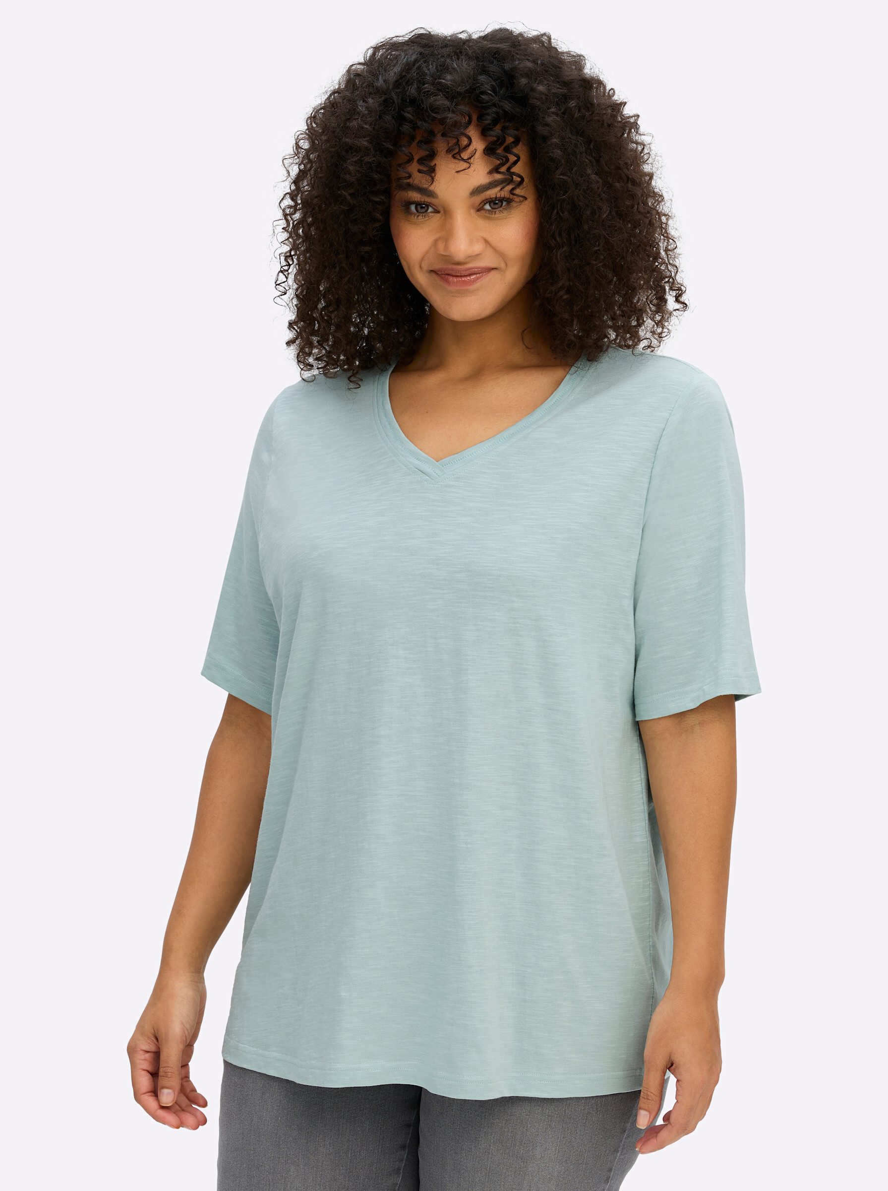 Sheego T-Shirt Shirt Kurzarm günstig online kaufen