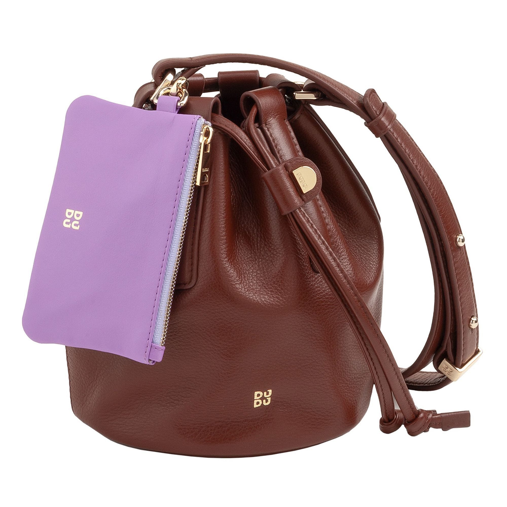 DuDu Beuteltasche, Leder günstig online kaufen