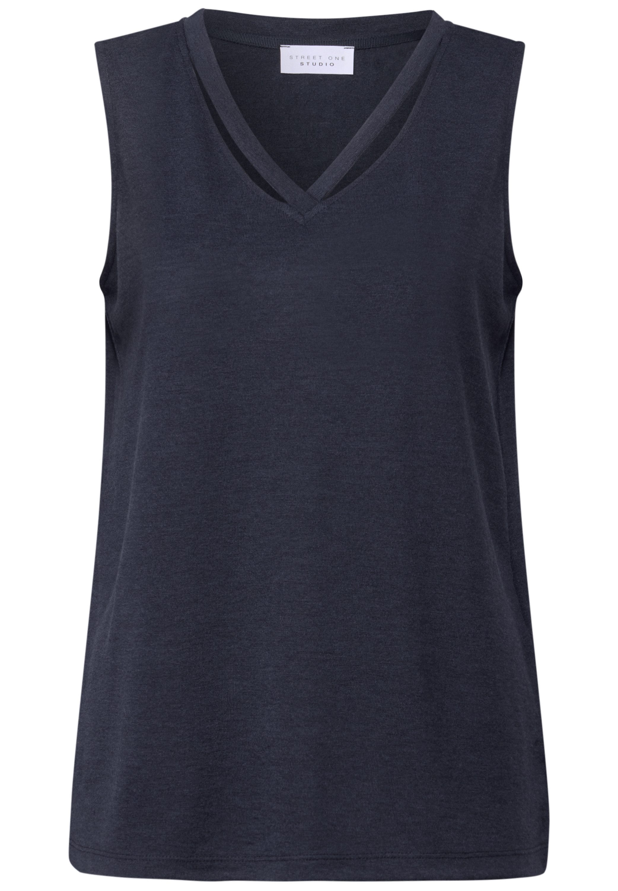 STREET ONE STUDIO Trägertop aus elastischem Materialmix