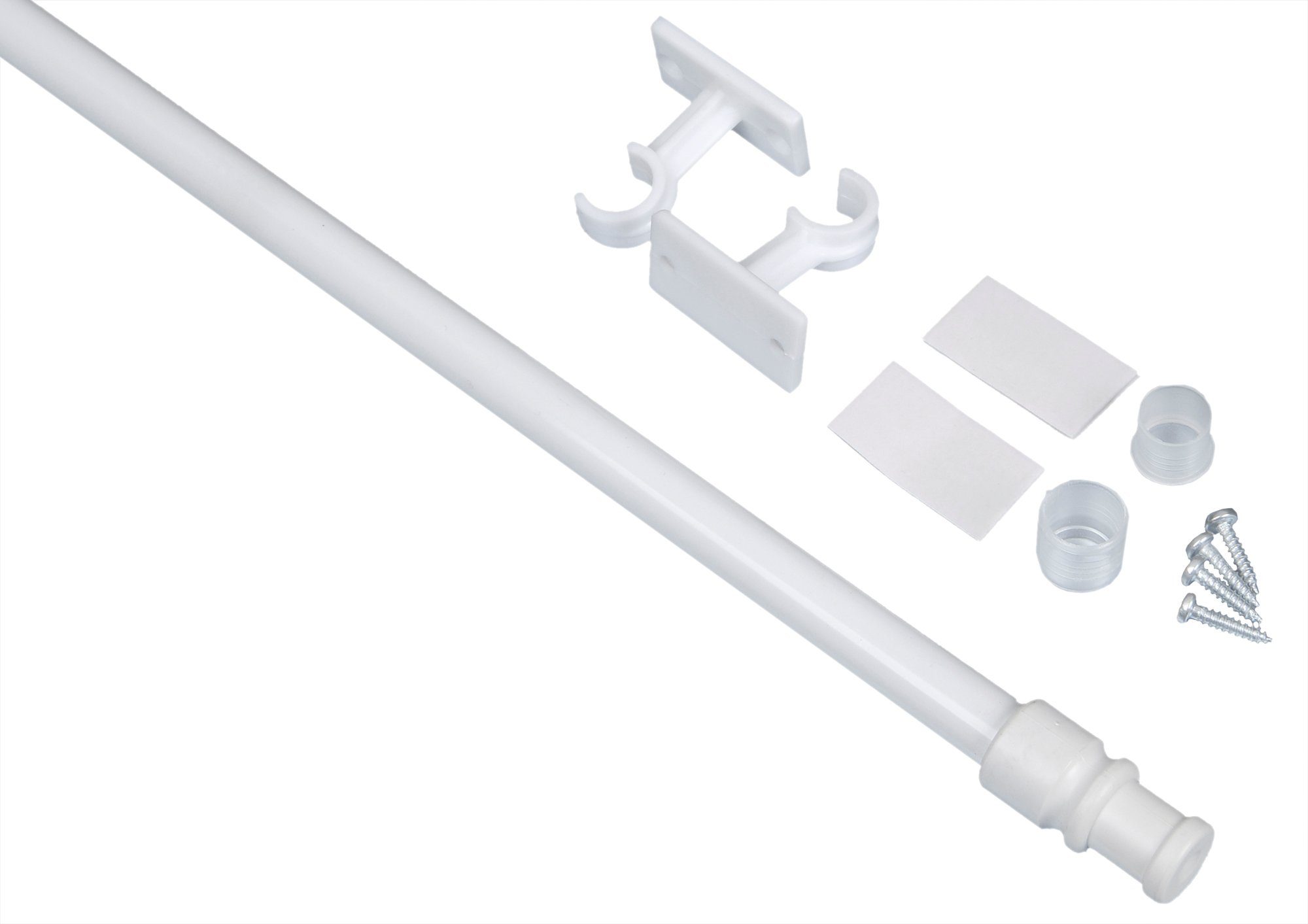 Haus und Deko Gardinenstange Cafehausstange Bistrogardinen ausziehbar Schei günstig online kaufen