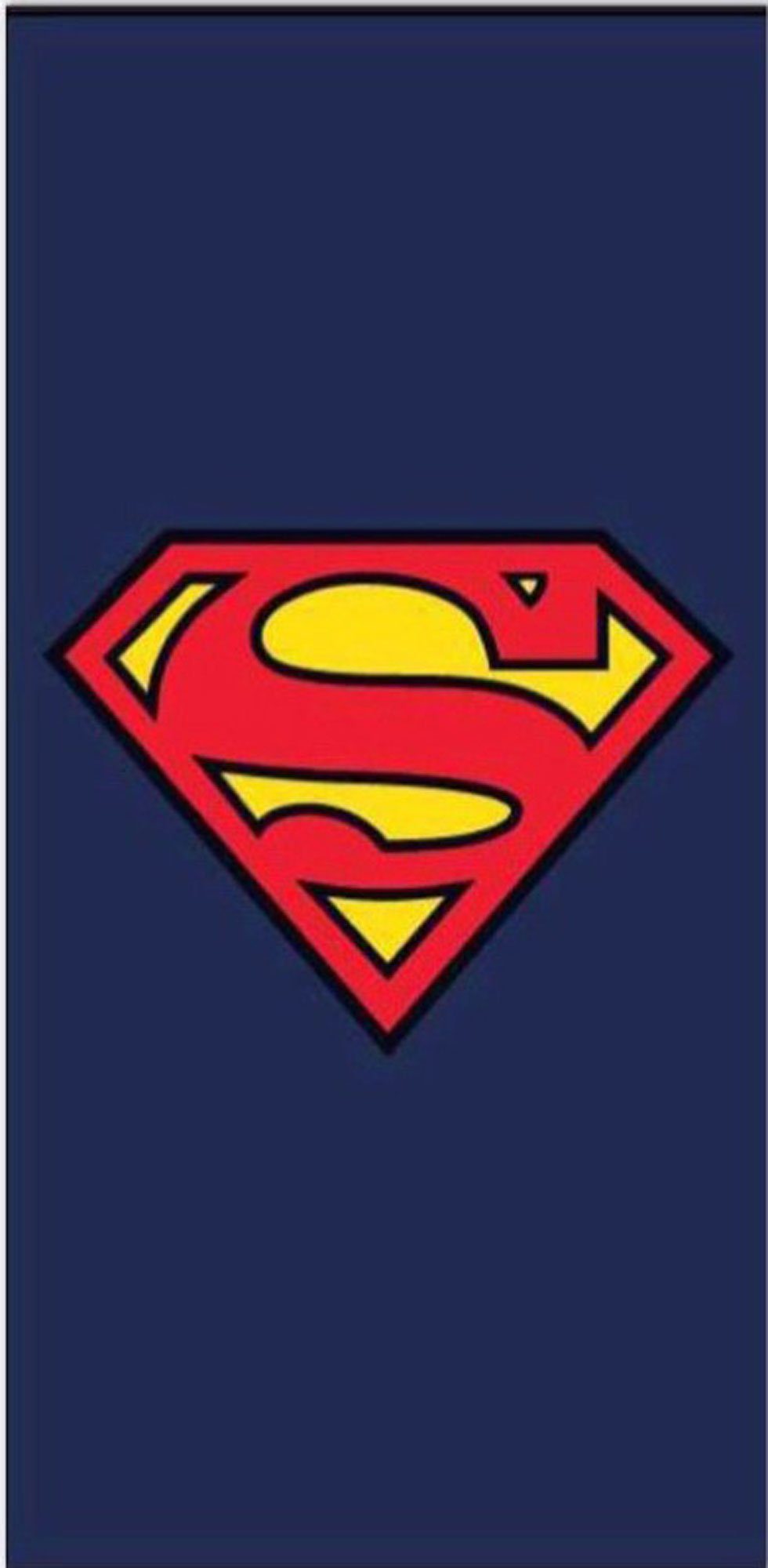 Strandtuch Superman - Strandtuch - Logo günstig online kaufen
