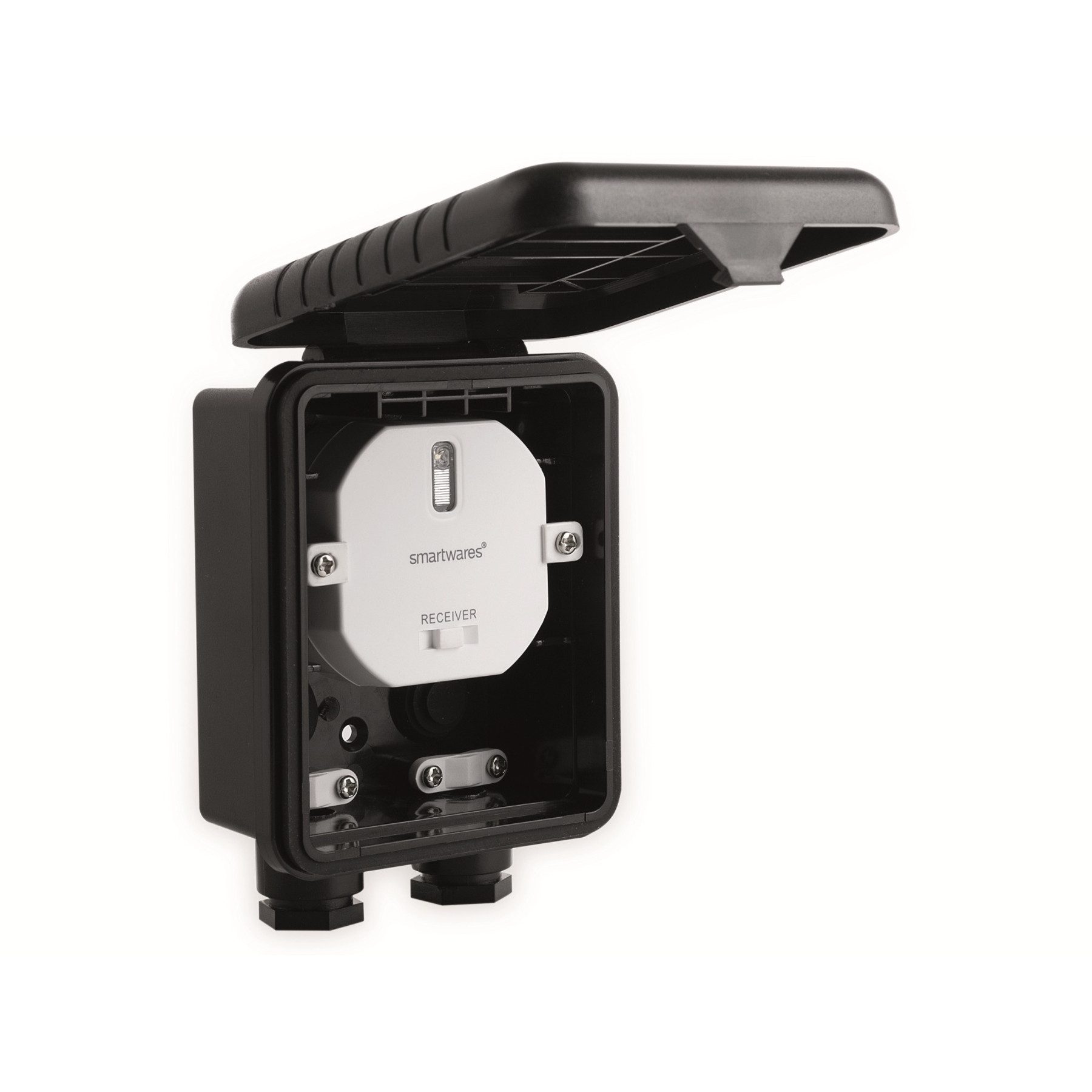 Licht-Funksteuerung SMARTWARES Funk-Einbauschalter SH4-90451