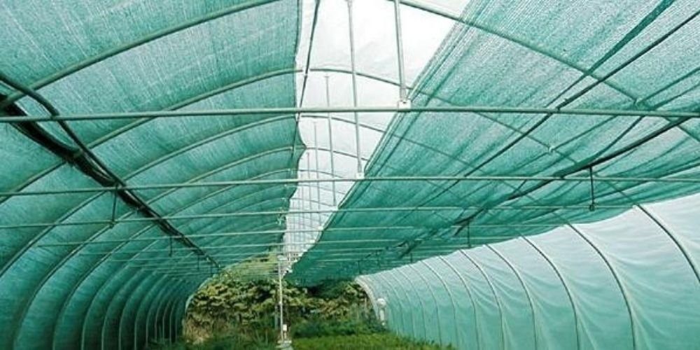 HaGa Schutznetz ZAUNBLENDE 85 % 1m x 5m Schattiernetz, BxL: 1x5 m, (Gewebegewicht ca. 150 g/m², 85% Schattierwirkung, Hohe), Sichtschutznetz, Abdecknetz, Multif – Bild 3 von 5