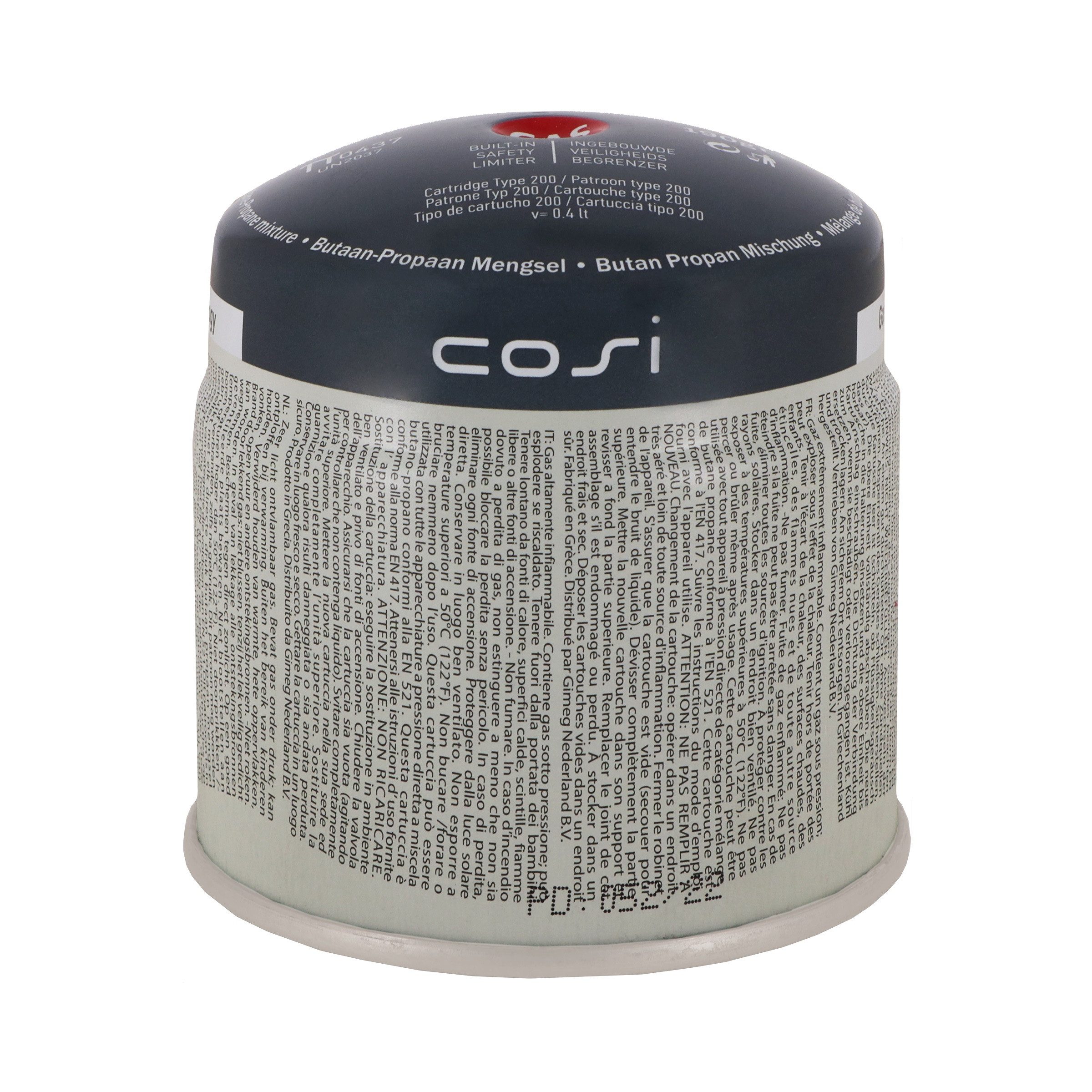 COSI Tischfeuer Cosifire Gaskartusche COSI durchsteckbar, 190g