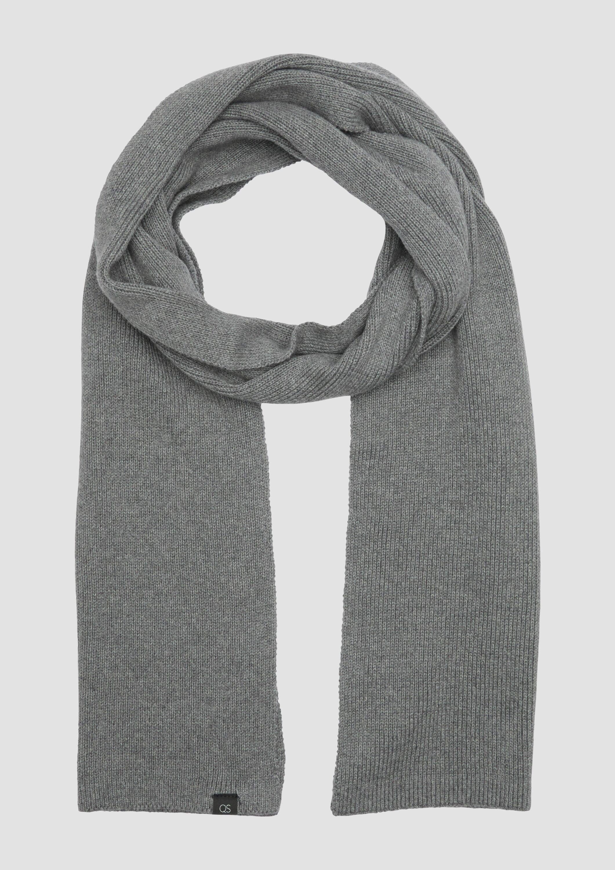 QS Schal Tuch, Schal aus Baumwollstrick günstig online kaufen