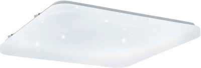 EGLO LED Deckenleuchte »FRANIA-S«, weiß / L43 x H7 x B33 cm / inkl. 1 x LED-Platine (je 33W, 3600lm, 3000K) / Deckenlampe - Sternenhimmel - warmweißes Licht - Lampe - Schlafzimmerlampe - Kinderzimmerlampe - Kinderzimmer - Schlafzimmer