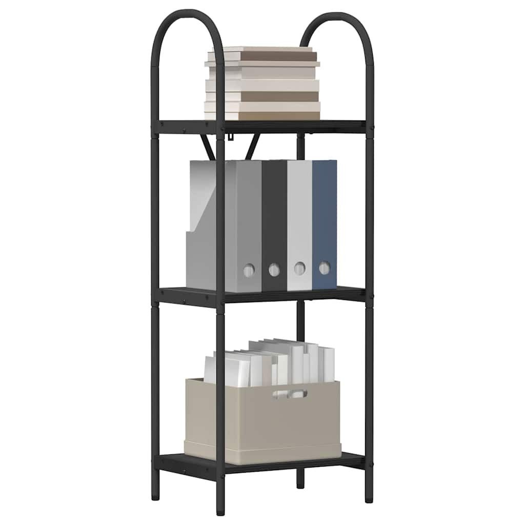 vidaXL Bücherregal Regal Schwarz Eichen-Optik 40 günstig online kaufen