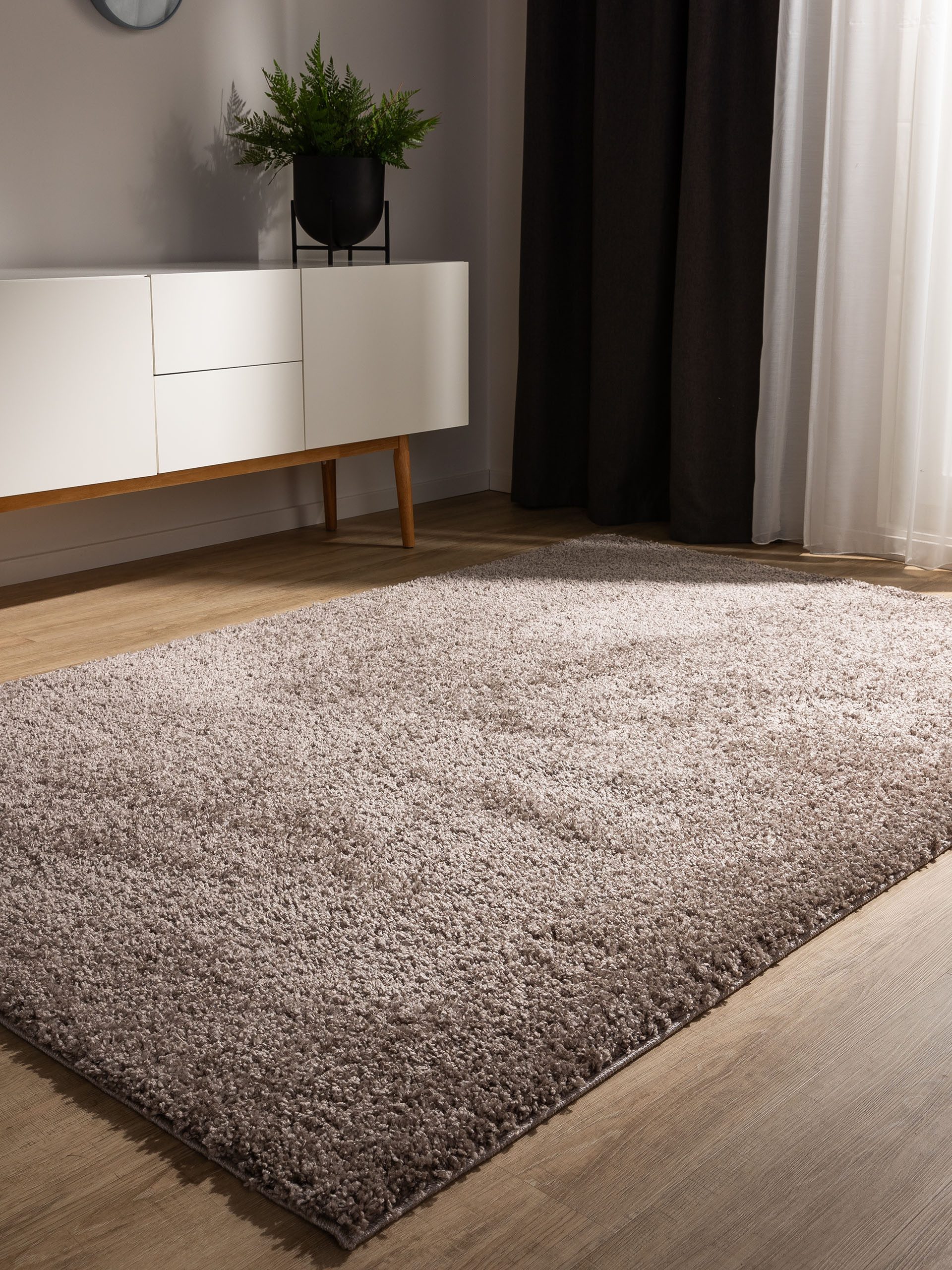 benuta Hochflor-Teppich Soho, rechteckig, Höhe: 31 mm, Teppich Wohnzimmer, günstig online kaufen