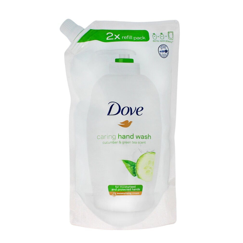 DOVE Gesichtsmaske Caring Hand Wash Flüssigseife Cucumber und Green Tea 500ml