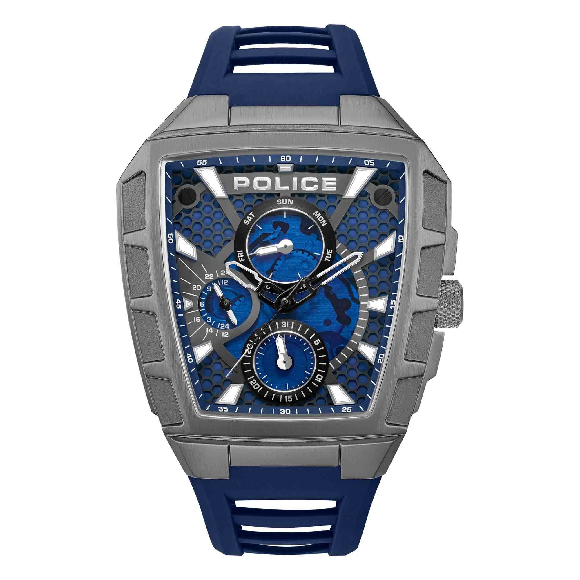 Police Quarzuhr Quarzuhr Herrenuhr 46 mm Quarz Herren PEWGQ0056806