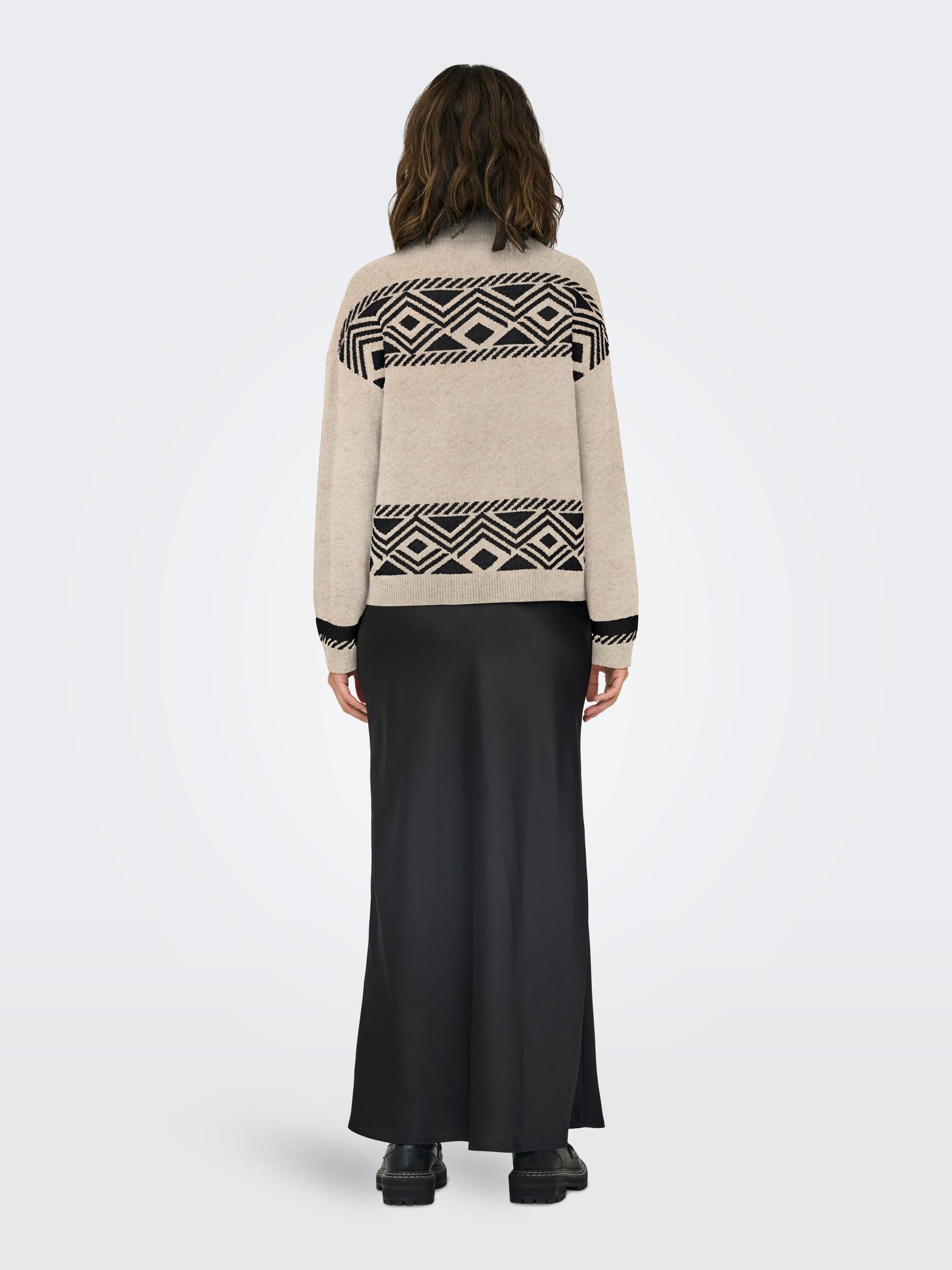 ONLY Strickpullover Strickpullover Rundhals langarm tiefe Schultern ONLVICT günstig online kaufen