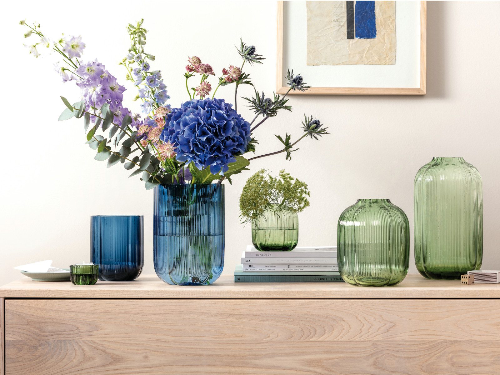 Villeroy & Boch Dekovase Fleur vert Vase 28cm (Vasen) – Bild 3 von 5