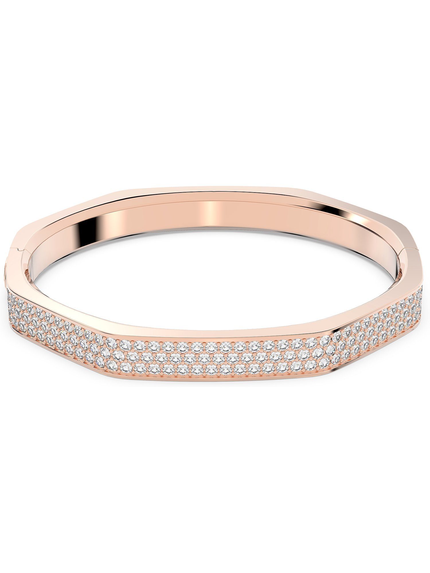Swarovski Armreif Swarovski Damen-Armreif Metall Swarovski-Kristall günstig online kaufen