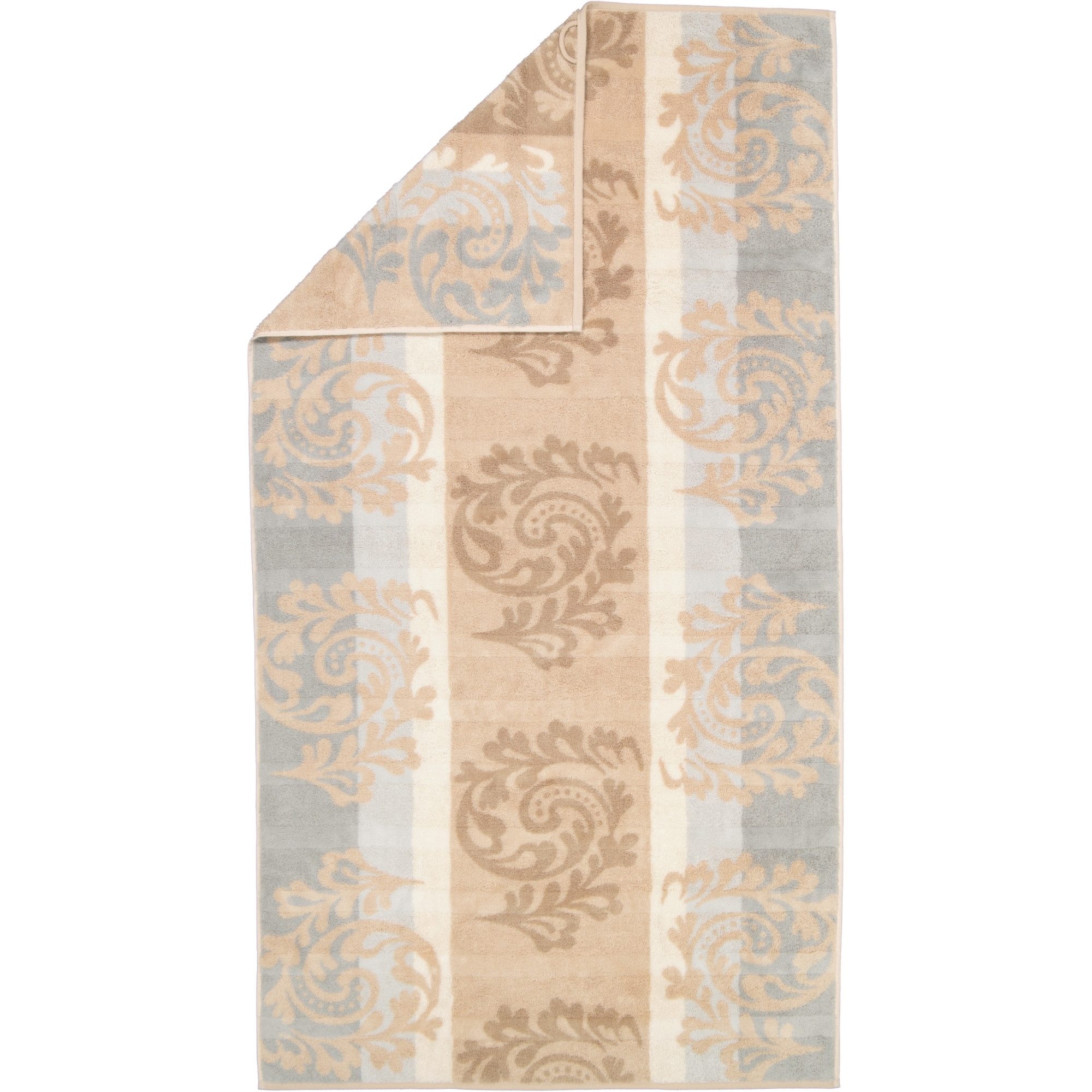 Cawö Handtücher Noblesse Cashmere Jacquard 1057, 100% Baumwolle (1-St)