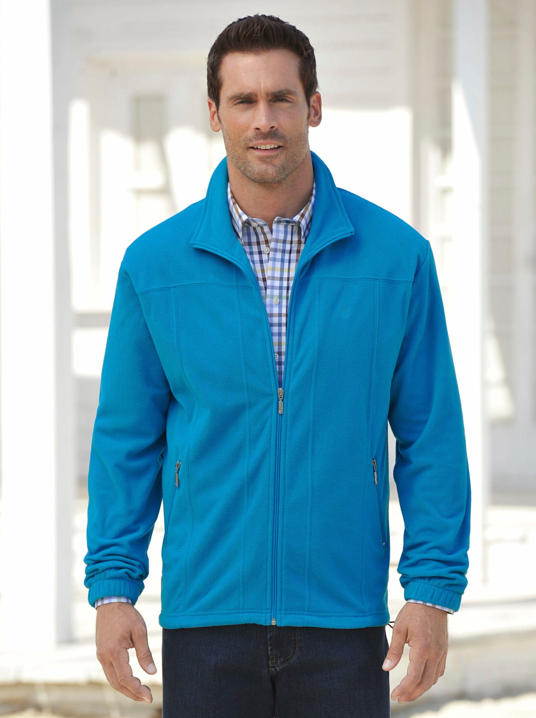 Hajo Fleecejacke Fleece-Jacke Langarm