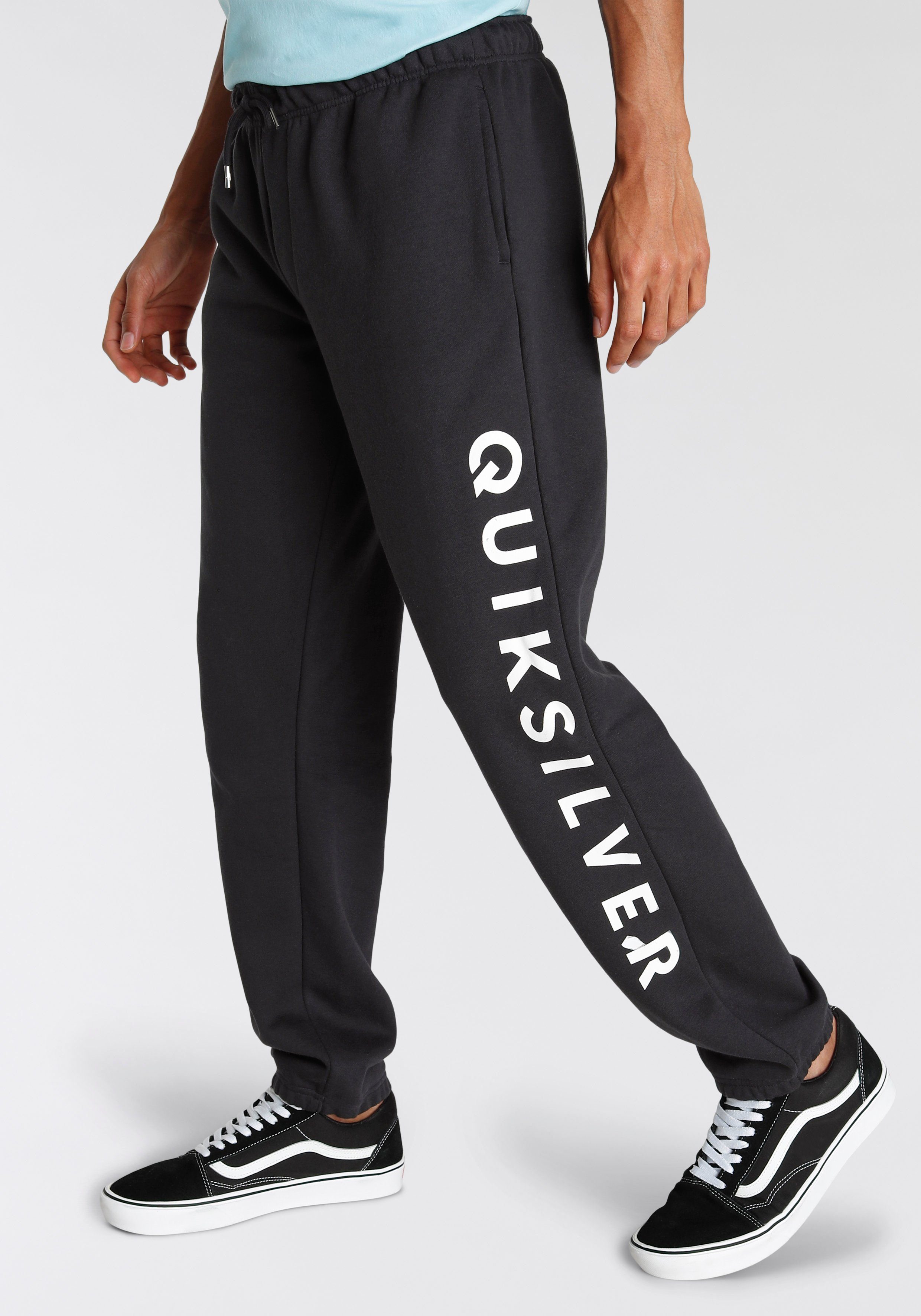 Logodruck Herren großem Quiksilver mit Jogginghose Sweathose