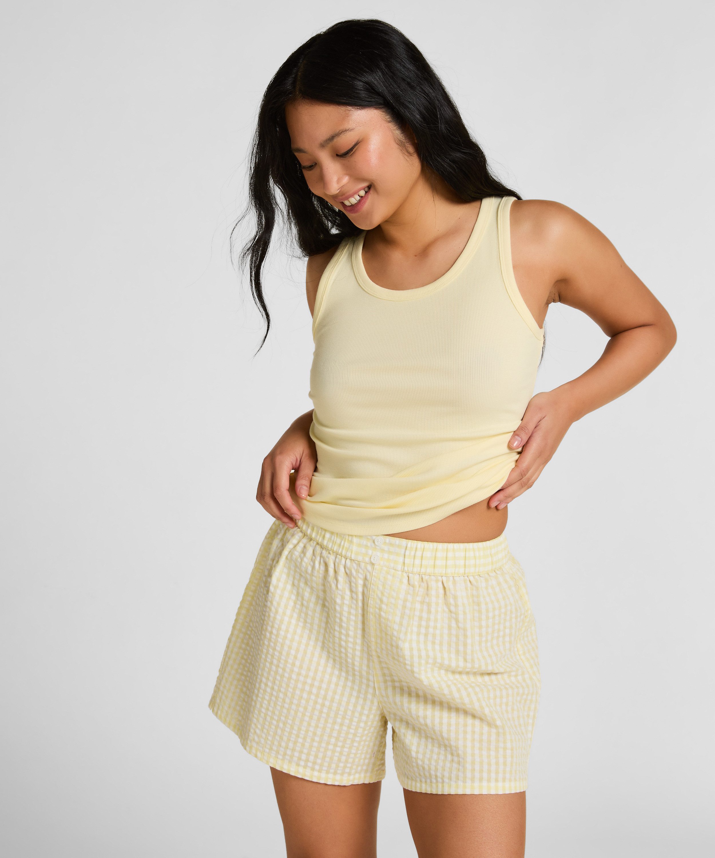 Hunkemöller Pyjama Pyjama Short Seersucker