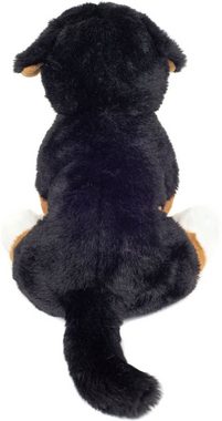Teddy Hermann® Kuscheltier Green Friends, Berner Sennenhund 26 cm, schwarz/braun/weiß, zum Teil aus recyceltem Material
