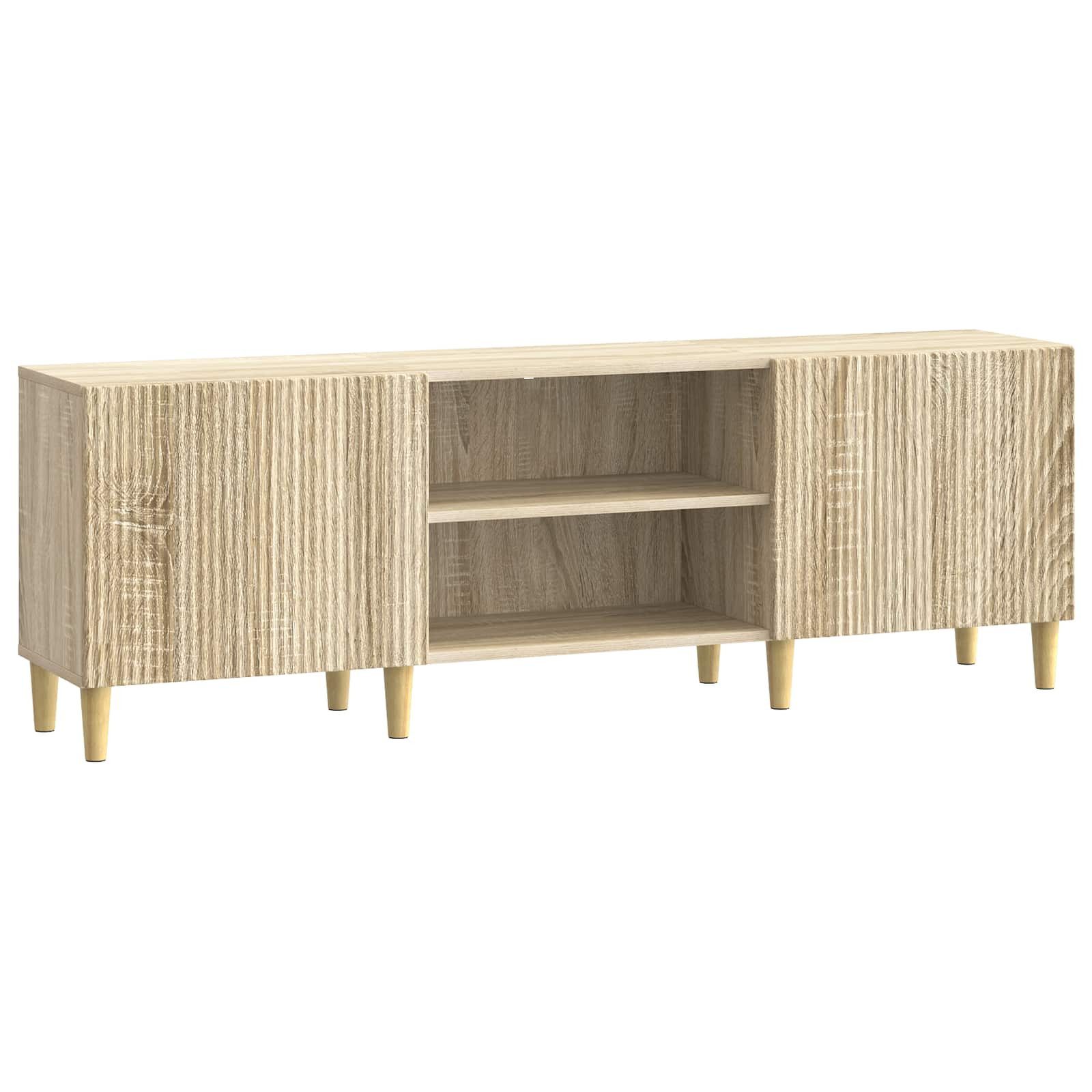 TV-Schrank 150 x 31 x 50 cm TV-Schränk Sonoma-Eiche 150x31x50 cm Holzwerkstoff
