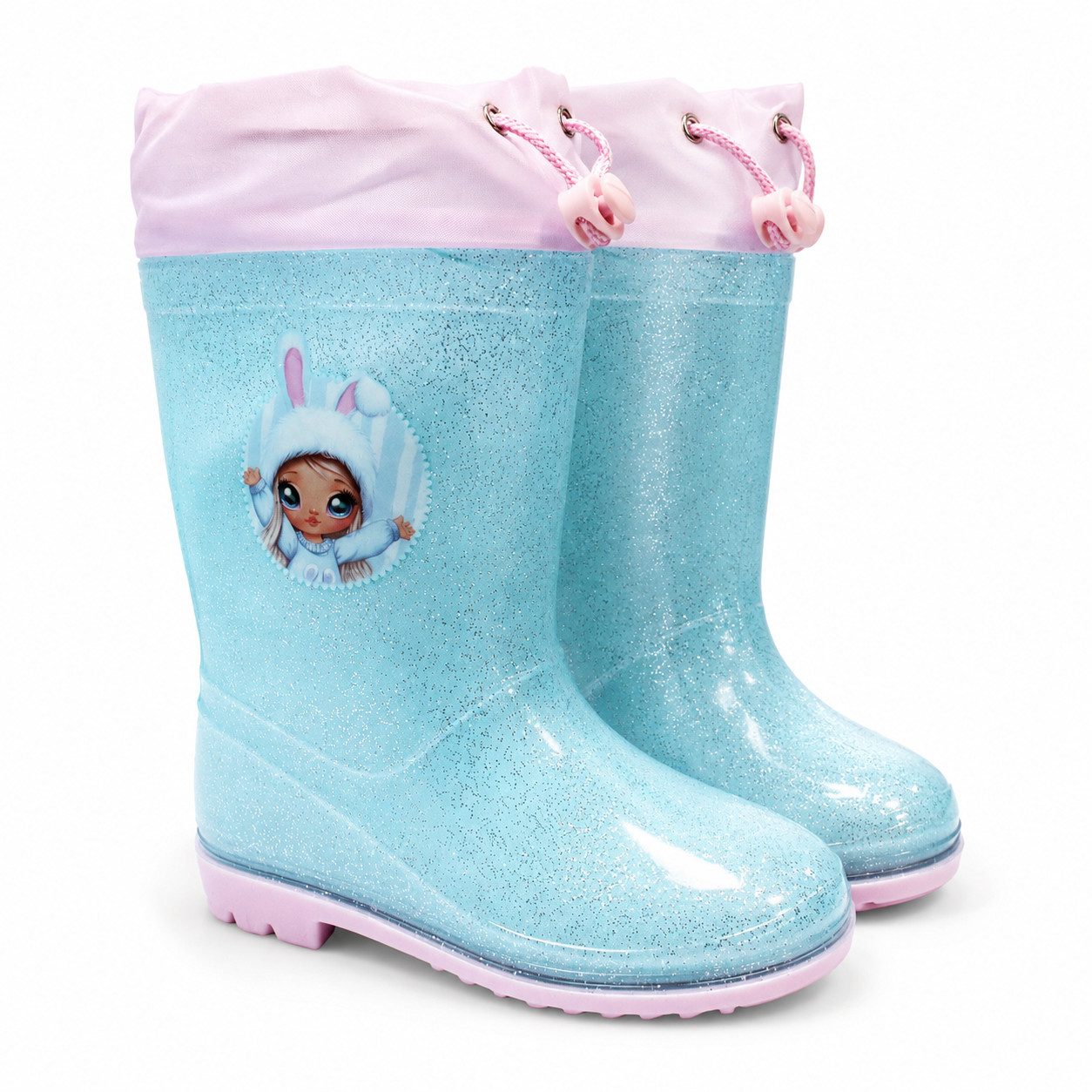 EplusM Na!Na!Na Surprise Kinder Mädchen Stiefel Regenstiefel Gummistiefel Gr. 25 bis 34
