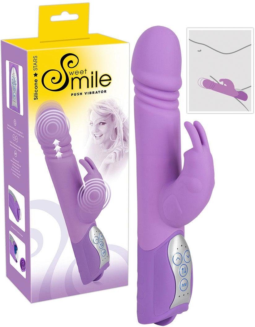 Smile mit Klitorisreizarm Rabbit-Vibrator,