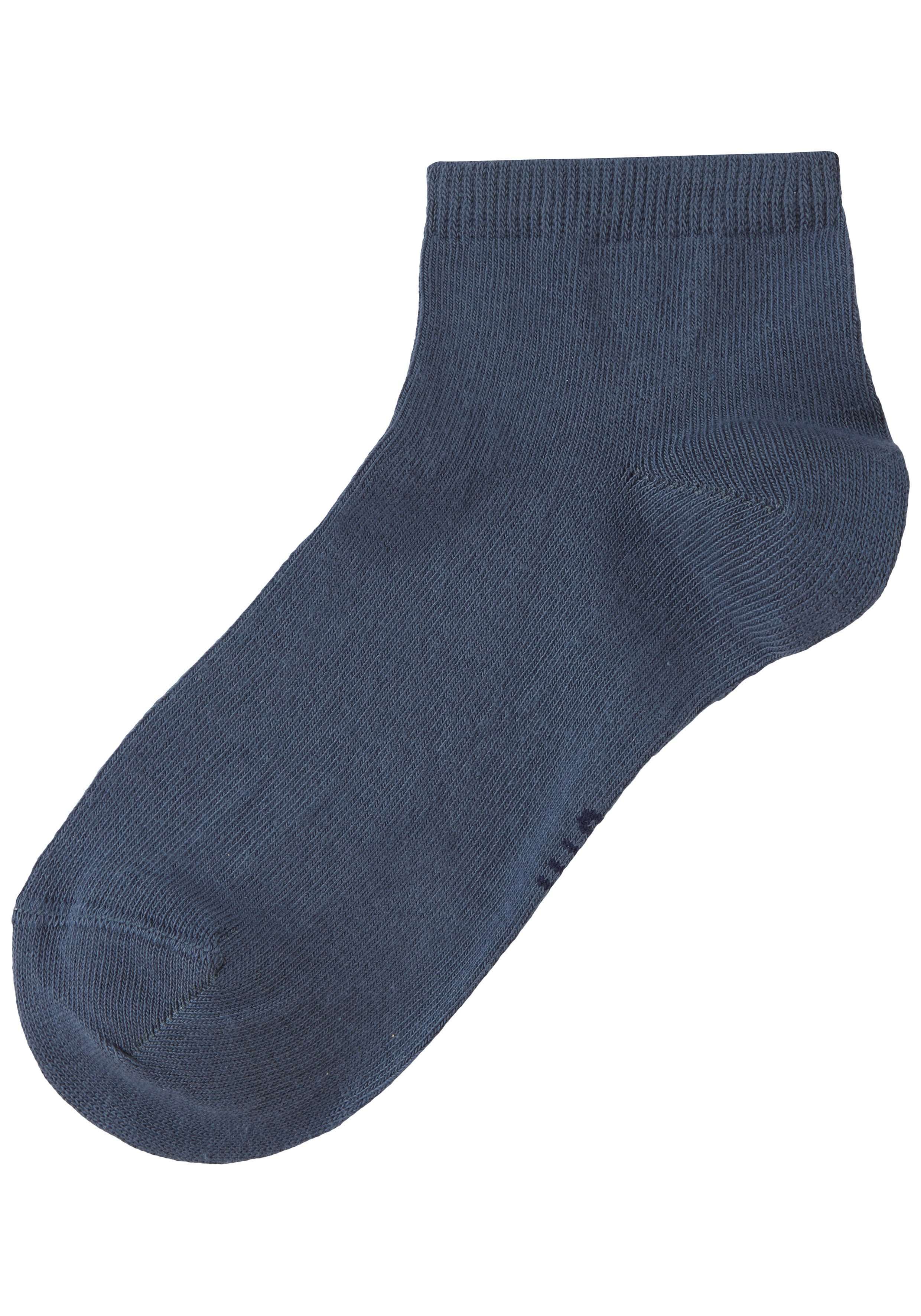 H.I.S Kurzsocken Damen Sport Basic Socken, Laufsocken ohne Frottee (Packung, 10-Paar, Großpackung) mit verstärkter Ferse und Spitze