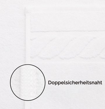 ZOLLNER Duschtücher, Frottier (3-St), 70 x 140 cm, 100% Baumwolle, vom Hotelwäschespezialisten