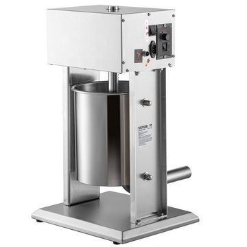 VEVOR Küchenmaschinen Zubehör-Set 10 L, Edelstahl + Aluminium 200 WProfessionelle Silberne Wurstmaschine