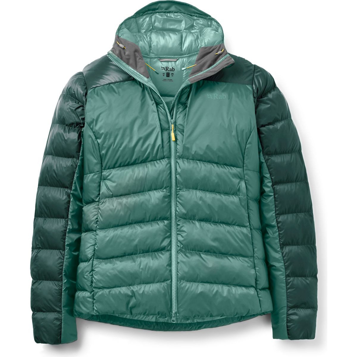 Rab Steppjacke Cirrus Ultra Hoody Wmns Perfekter Schutz und Wärme für Bergabenteuer, mit innovativer