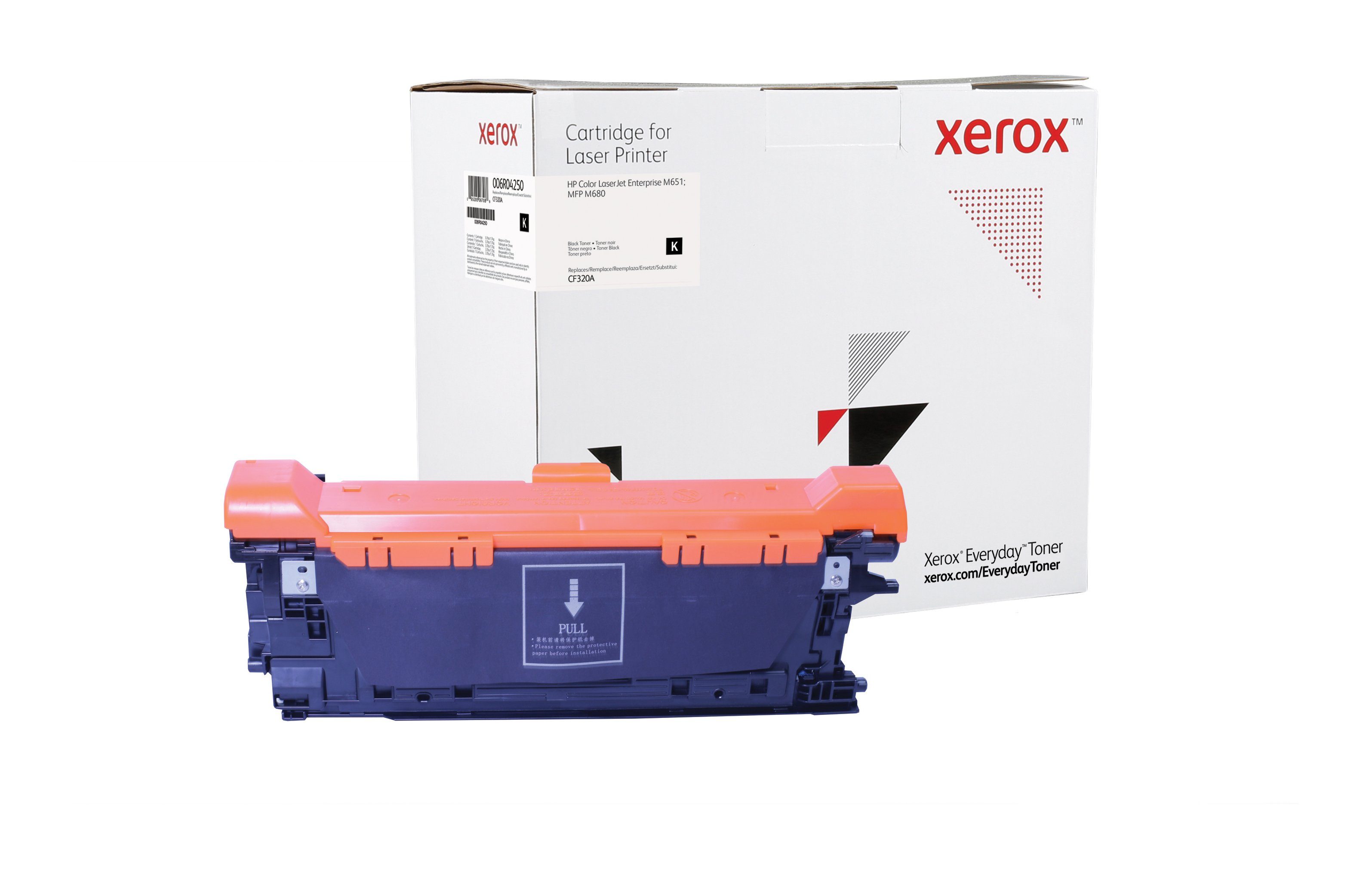 Xerox Tonerpatrone Everyday Schwarz Toner kompatibel mit HP 652A (CF320A)